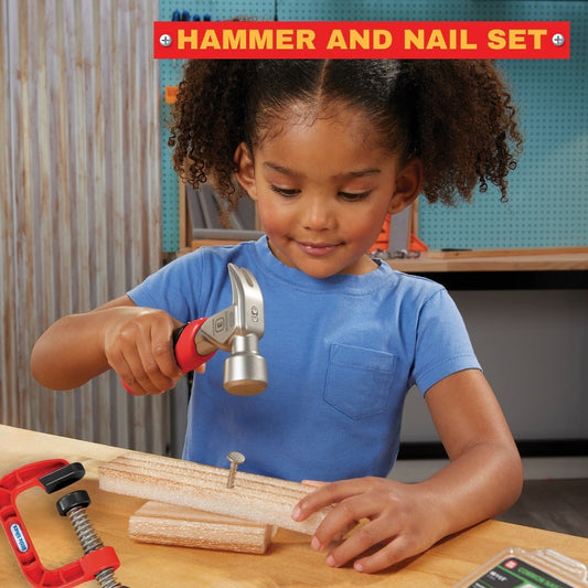 Little Tikes Creative Construction Hammer & Nail Set