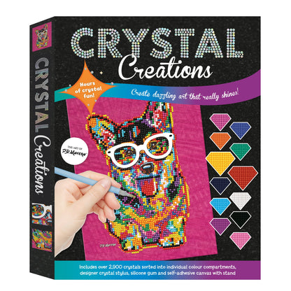 Crystal Creations Corgi In Glasses