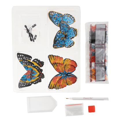 Crystal Art 3D Butterfly Set