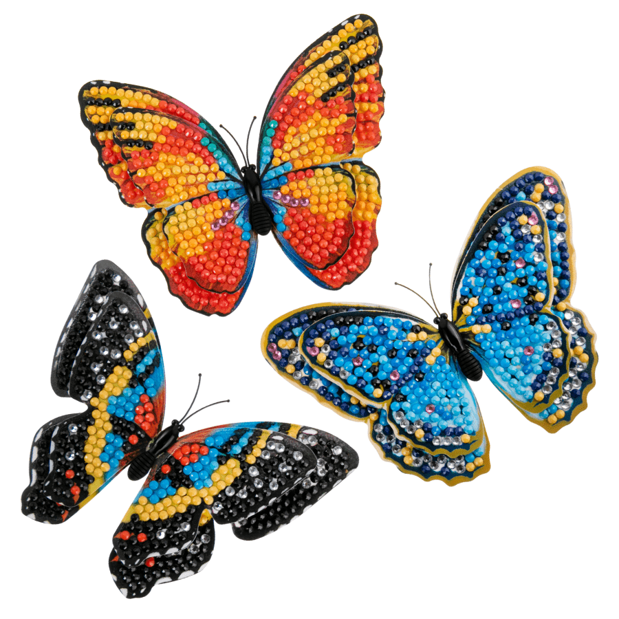 Crystal Art 3D Butterfly Set