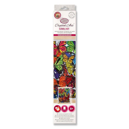 Crystal Art 40x50 Scroll Technicolour Kaleidoscope