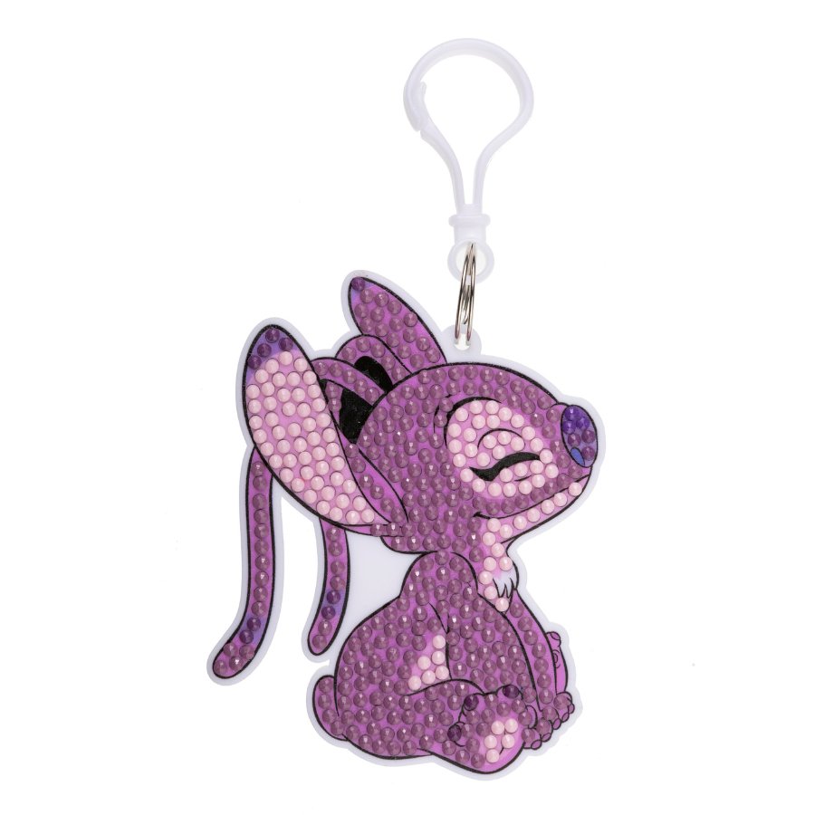 Crystal Art Bag Charm Angel