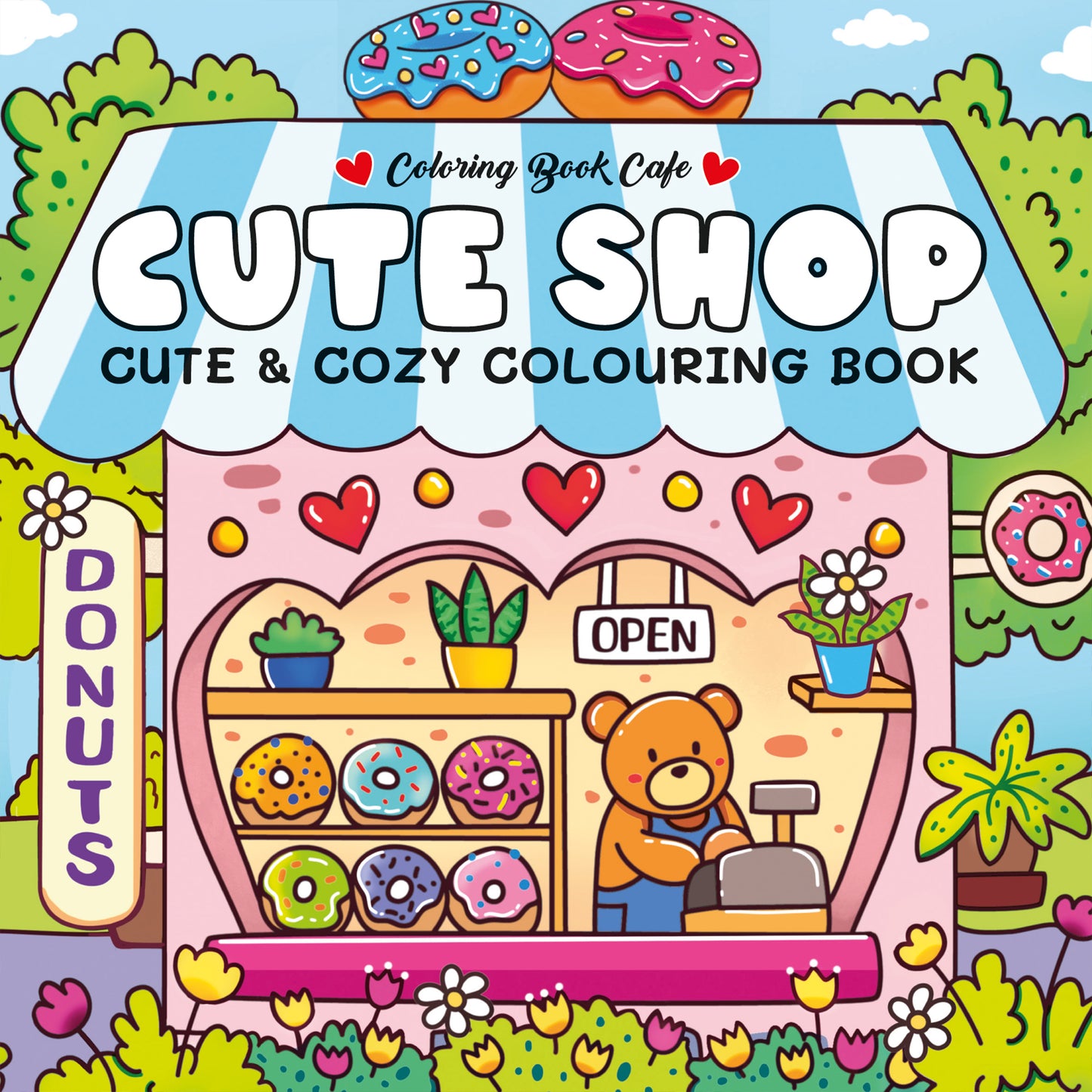 Cute Shop Cozy Colouring