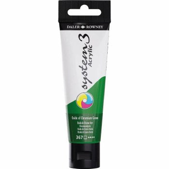 Daler Rowney System 3 Acrylic 59ml Oxide Of Chromium Green