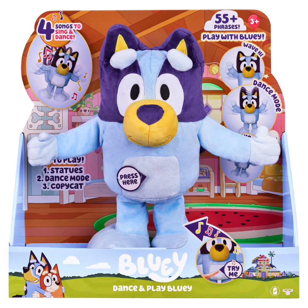 Bluey Dance & Play Bluey Plush