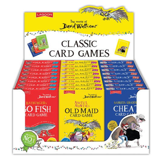 David Walliams Classic Card Games Assorted