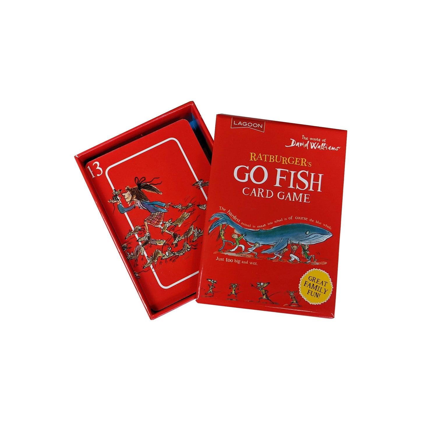 David Walliams Classic Card Games Assorted