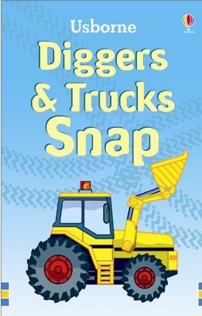 Usborne Diggers & Trucks Snap Cards