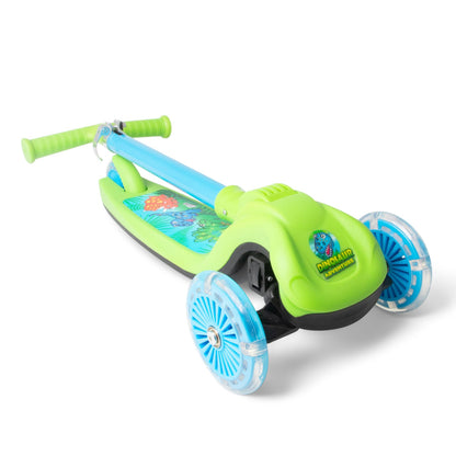 Dinosaur Light Up Folding Scooter