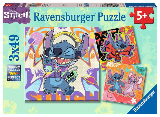 Ravensburger Disney Stitch 3 x 49 Piece