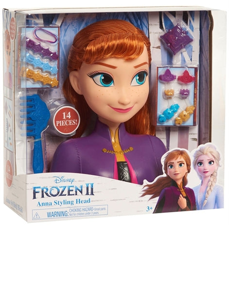 Disney Frozen 2 Anna Styling Head
