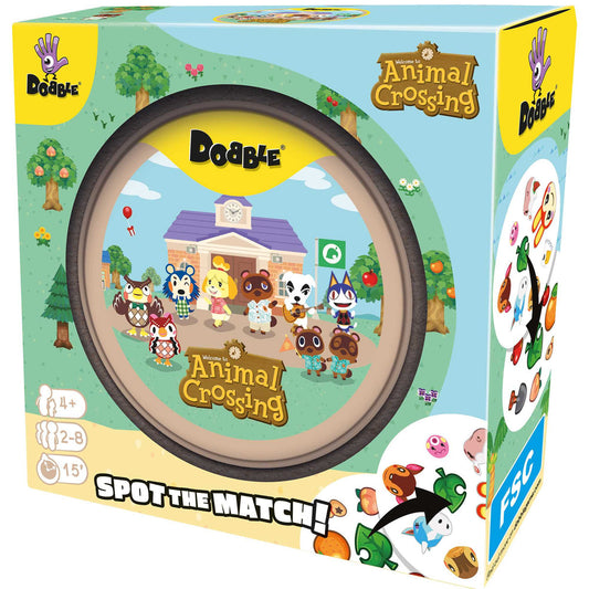 Dobble Card Game Animal Crossing