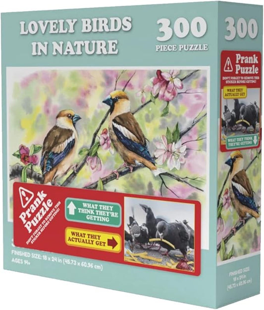 Doing things Birds Prank Jigsaw Puzzle