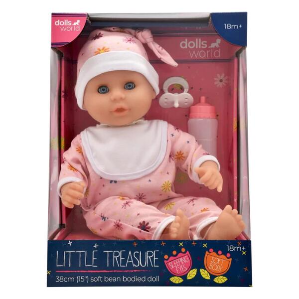 Doll World Little Treasure Girl 38cm