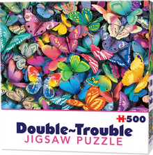 Double Sided Puzzle Double Trouble Jigsaw Butterflies
