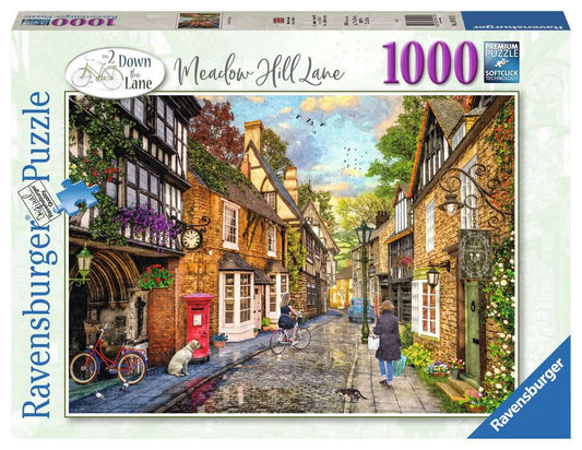 Ravensburger Meadow Hill Lane  1000 Piece Jigsaw Puzzle