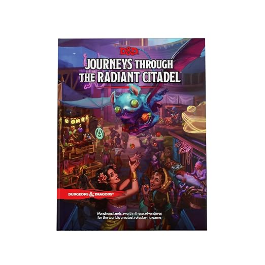 Dungeons and Dragons Journey Through the Radiant Citadel Adventure Book