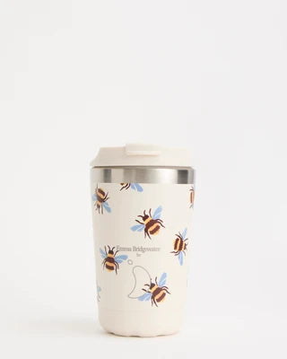 Chillys 340Ml Emma Bridgewater Coffee Cup Bumblebee Blue Wing