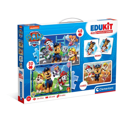 Edukit Puzzle 4 in 1 Paw Patrol Jigsaw Puzzle