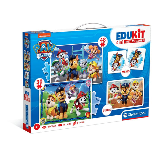 Edukit Puzzle 4 in 1 Paw Patrol Jigsaw Puzzle