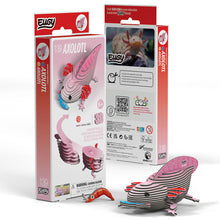 Eugy Axolotl 3D Model Craft Kit