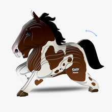Eugy Horse 3D Model Craft Kit