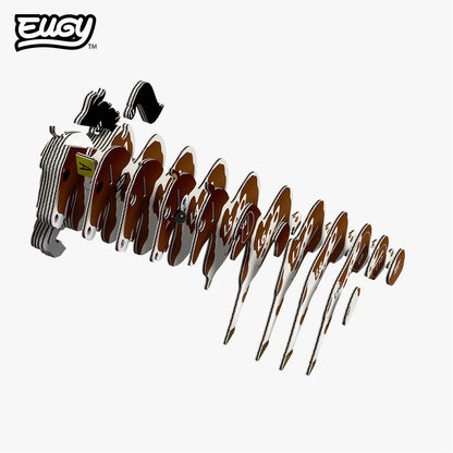 Eugy Horse 3D Model Craft Kit