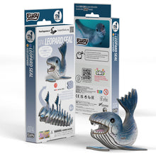 Eugy Leopard Seal 3D Model Craft Kit