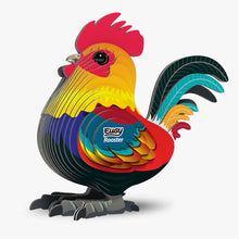 Eugy Rooster 3D Model Craft Kit