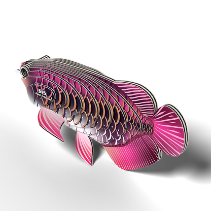 Eugy Asian Arowana 3D Model Craft Kit