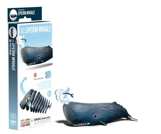 Eugy Sperm Whale *Toymaster Exclusive 3D Model Craft Kit