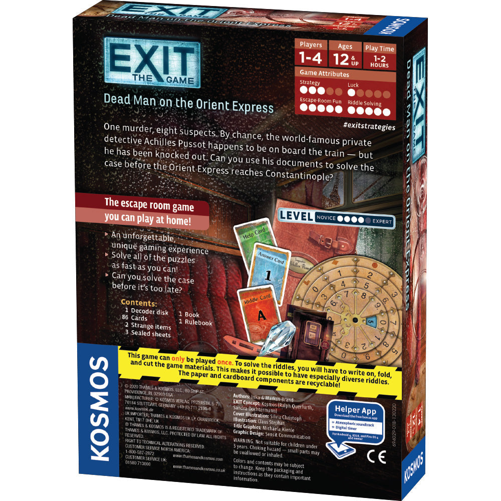 Exit Dead Man on the Orient Express