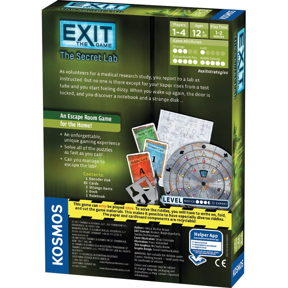 Exit The Secret Lab