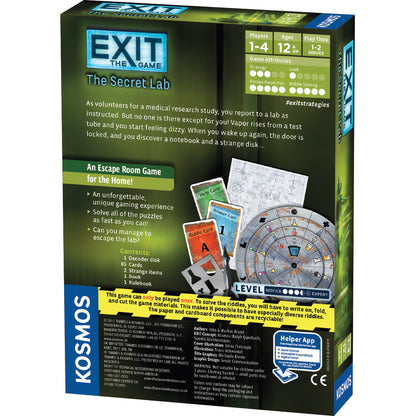 Exit The Secret Lab