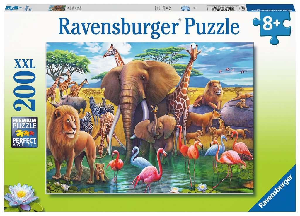 Ravensburger Exotic Safari 200 Piece XXL Jigsaw Puzzle