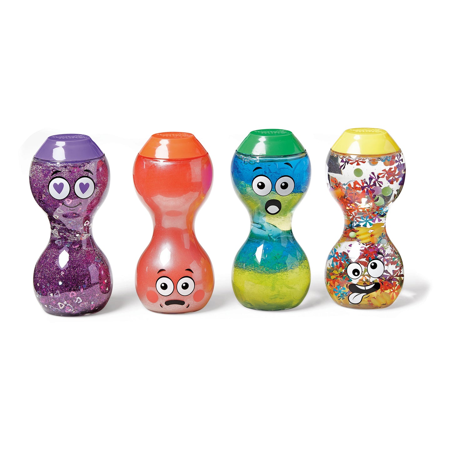 Express Your Feelings Sensory Bottles Embarassed, Silly, Surprised, Loved