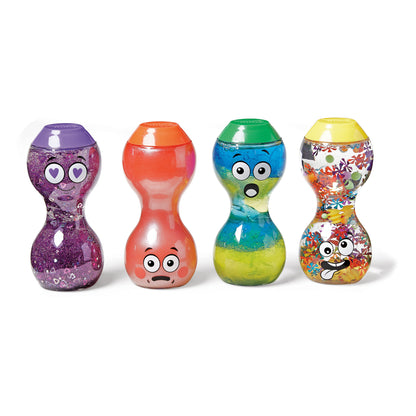 Express Your Feelings Sensory Bottles Embarassed, Silly, Surprised, Loved