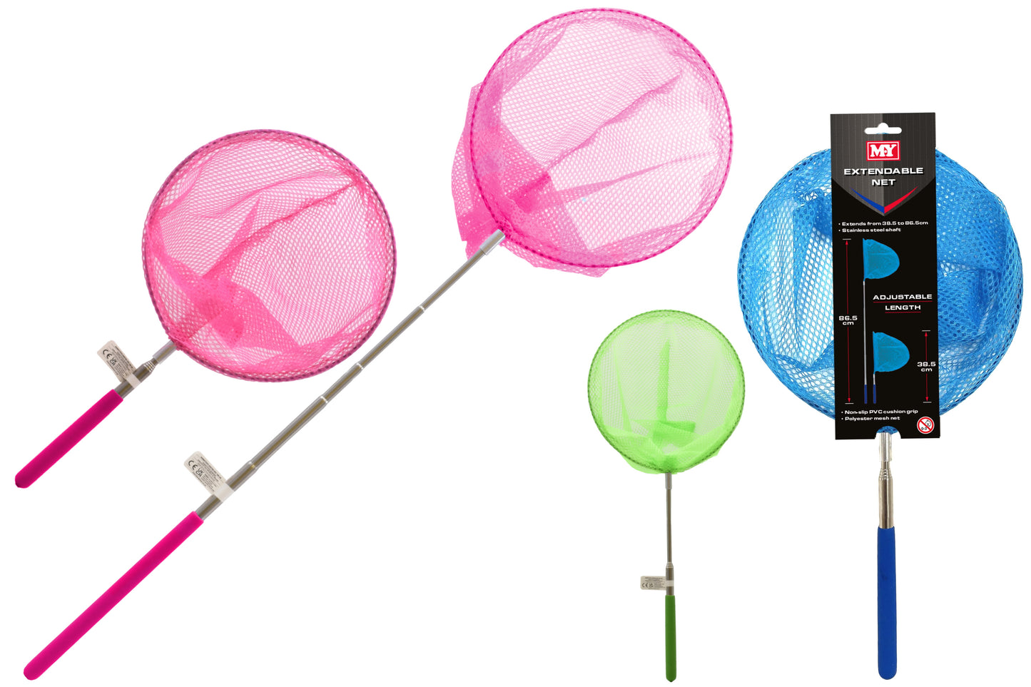 Extendable Telescopic Net Assorted
