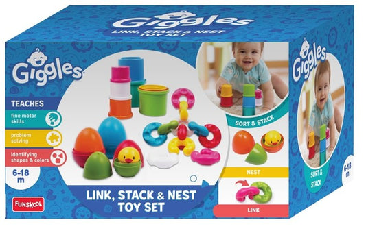 LINK STACK & NEST TOY SET