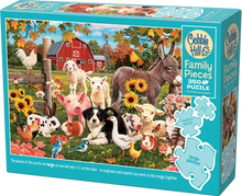 Cobble Hill Family Farm 350 Piece Jigsaw Puzzle
