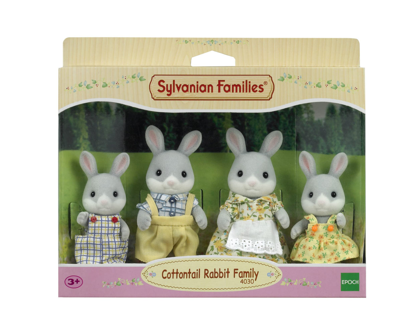 Sylvanian Families Cottontail Rabbit Family