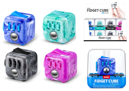 Fidget Marble Cube Assorted