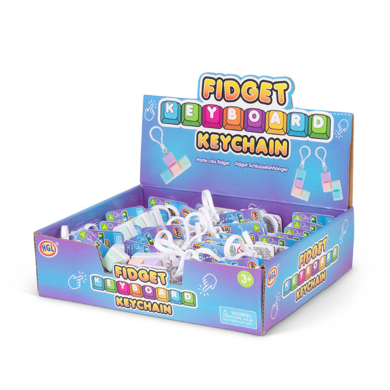 Fidget Keyboard Keychain