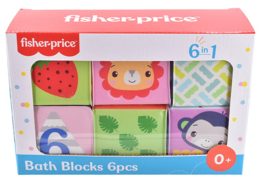 Fisher Price Bath Blocks 6 in 1
