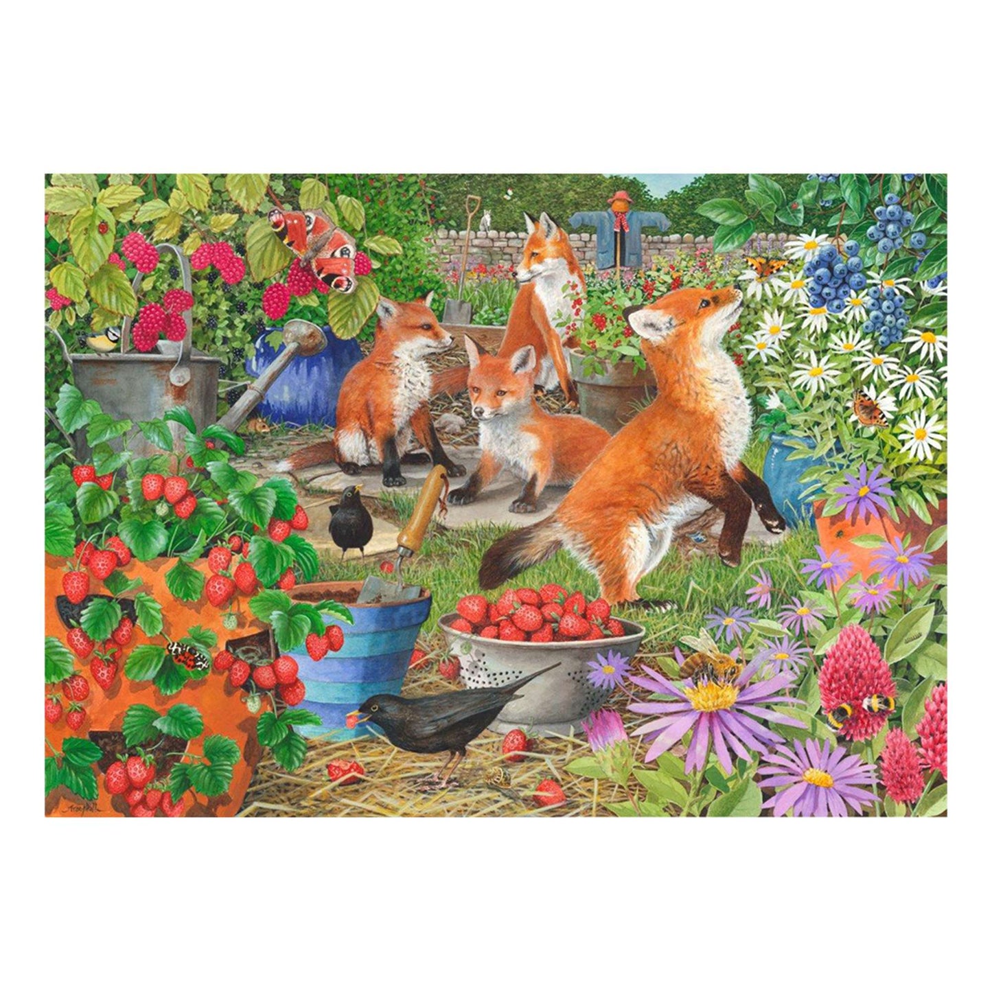 Foxy Ladies 1000 Piece Jigsaw Puzzle