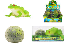 Frog with Squish Ball