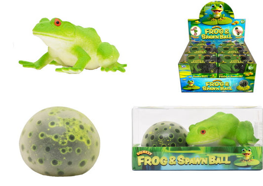Frog with Squish Ball