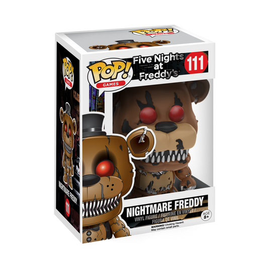 Funko Pop Five Nights At Freddys Nightmare Freddy