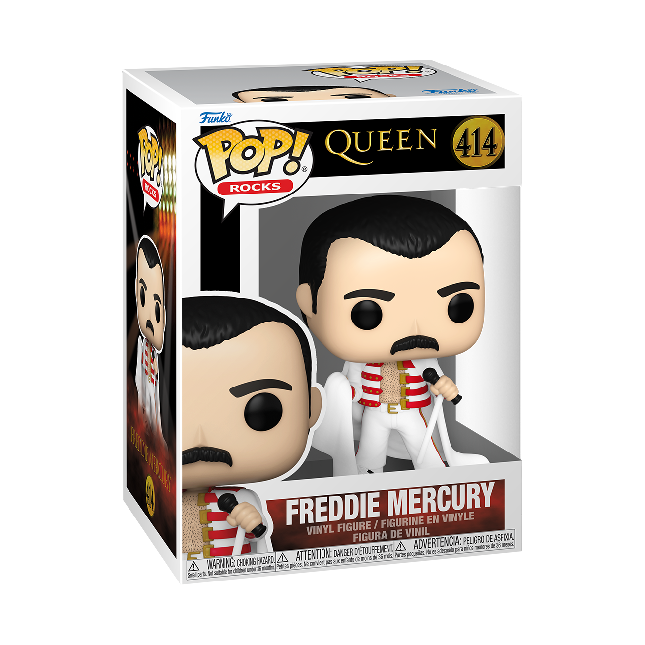 Funko Pop Queen Freddie Mercury With Cape