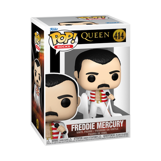 Funko Pop Queen Freddie Mercury With Cape